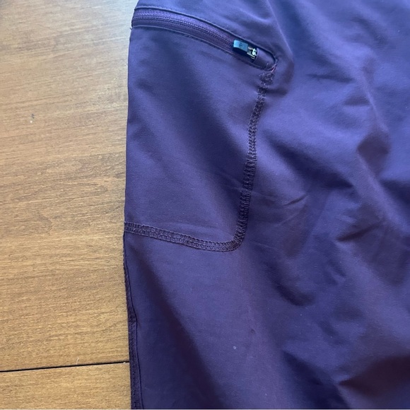 Eddie Bauer Women’s Fleece Lined Purple Pants size 14 - Picture 4 of 10
